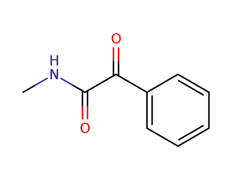 Molecular Structure of 83490-71-5 (N?methyl?2?oxo?2?phenylacetamide)