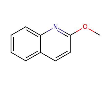 Molecular Structure of 6931-16-4 (2-Methoxyquinoline)