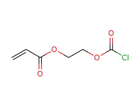 Molecular Structure of 41892-42-6 (2-[(chlorocarbonyl)oxy]ethyl acrylate)