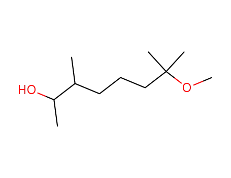 Molecular Structure of 41890-92-0 (7-methoxy-3,7-dimethyloctan-2-ol)