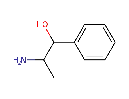 Molecular Structure of 36393-56-3 ((R*,R*)-alpha-(1-aminoethyl)benzyl alcohol)