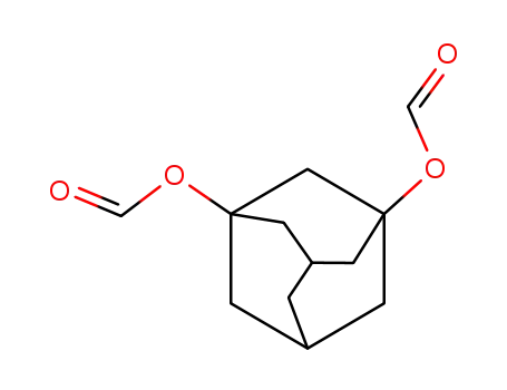 Molecular Structure of 869627-11-2 (1,3-diformyloxyadamantane)