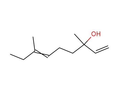 Molecular Structure of 10339-55-6 (ETHYL LINALOOL)