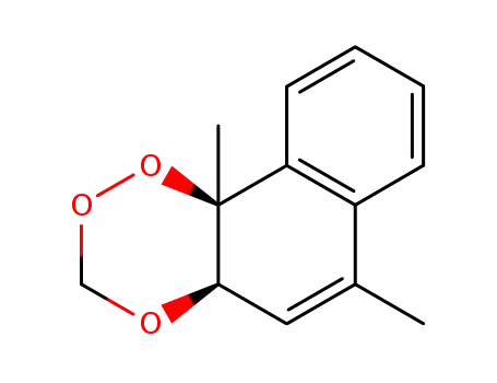 Molecular Structure of 89946-44-1 (6,10b-dimethyl-4a,10b-dihydro-3H-naphtho<2,1-e><1,2,4>trioxine)