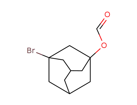 Molecular Structure of 869627-12-3 (3-bromo-1-formyloxyadamantane)