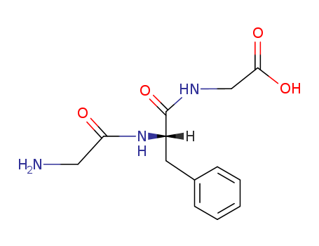 2-[[2-[(2-aminoacetyl)amino]-3-phenyl-propanoyl]amino]acetic acid cas  14656-09-8