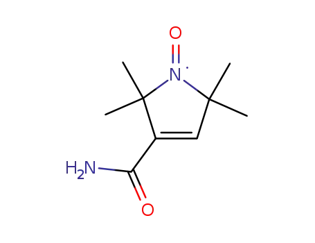 1H-Pyrrolium, 3-(aminocarbonyl)-2,5-dihydro-2,2,5,5-tetramethyl-1-oxo-