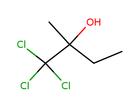Molecular Structure of 15811-72-0 (2-Butanol, 1,1,1-trichloro-2-methyl-)