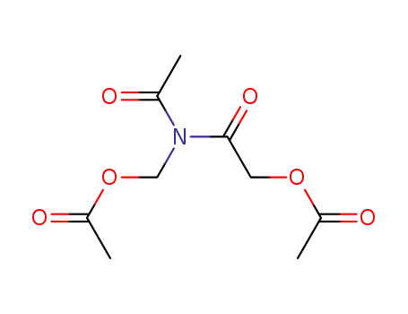 Molecular Structure of 84785-17-1 (Essigsaeure-<acetyl(acetoxyacetyl)amino>methylester)