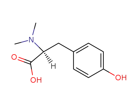 Molecular Structure of 17350-74-2 (N,N-dimethyltyrosine)