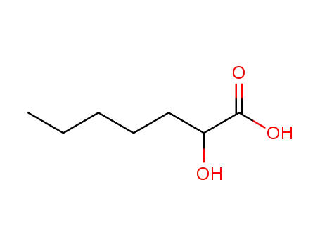Molecular Structure of 636-69-1 (2-Hydroxyheptanoic acid)