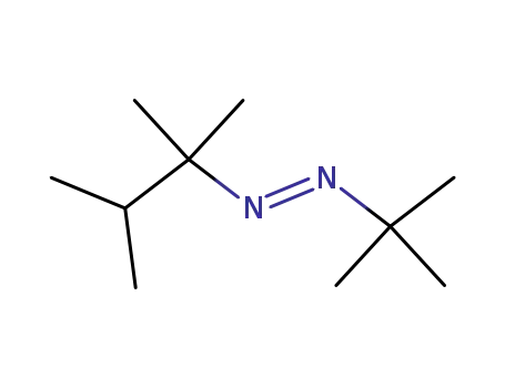 Molecular Structure of 145729-05-1 (2,3-dimethyl-2-(tert-butylazo)butane)