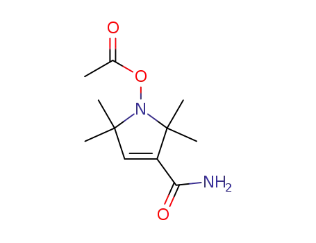 1H-Pyrrole-3-carboxamide,
1-(acetyloxy)-2,5-dihydro-2,2,5,5-tetramethyl-