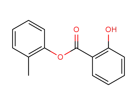 Molecular Structure of 617-01-6 (o-tolyl salicylate)