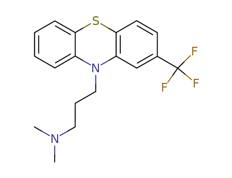 10H-Phenothiazine-10-propanamine,N,N-dimethyl-2-(trifluoromethyl)-(146-54-3)