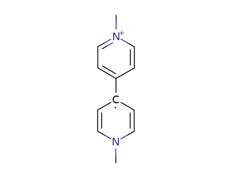 Molecular Structure of 26985-31-9 (methyl viologen cation radical)
