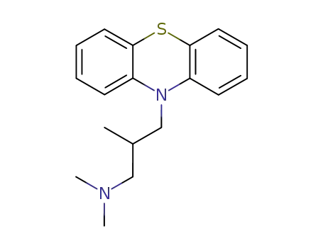Molecular Structure of 84-96-8 (Trimeprazine)