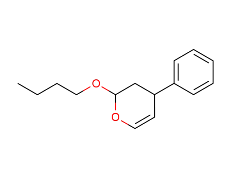 Molecular Structure of 324-00-5 (2-butoxy-3,4-dihydro-4-phenyl-2H-pyran)