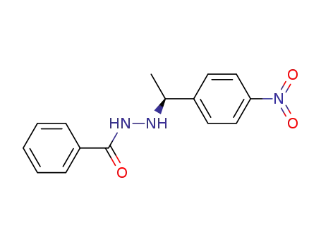 Benzoic acid, 2-[1-(4-nitrophenyl)ethyl]hydrazide, (S)-