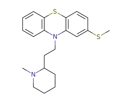 Molecular Structure of 52496-67-0 ((R)-Thioridazine)