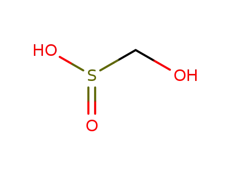 Molecular Structure of 79-25-4 (hydroxymethanesulphinic acid)