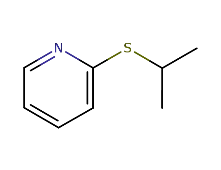 Molecular Structure of 28147-75-3 (Pyridine, 2-[(1-methylethyl)thio]-)