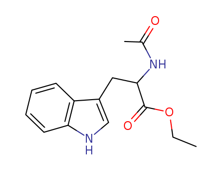 ethyl 2-acetamido-3-(1H-indol-3-yl)propanoate cas  42717-06-6