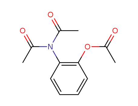 Molecular Structure of 59130-68-6 (N,N,O-Triacetyl-2-aminophenol)