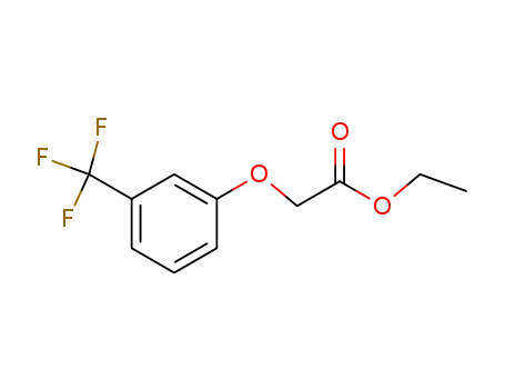 Molecular Structure of 22897-99-0 ((3-TRIFLUOROMETHYLPHENOXY) ACETIC ACID ETHYL ESTER)