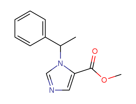 5377-20-8,metomidate,Imidazole-5-carboxylicacid, 1-(a-methylbenzyl)-, methyl ester(8CI); Aquacalm; Hypnodil; Methomidate; Methoxymol; Methoxymol R-7315; Methyl1-(a-methylbenzyl)imidazole-5-carboxylate;Metomidate; R 7315