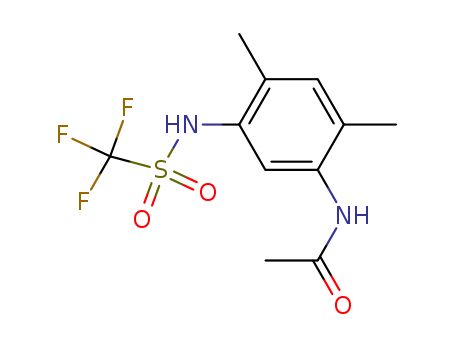 Acetamide,N-[2,4-dimethyl-5-[[(trifluoromethyl)sulfonyl]amino]phenyl]-