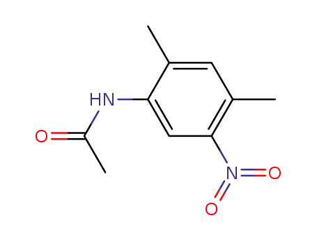 Molecular Structure of 62476-60-2 (N-(2,4-dimethyl-5-nitrophenyl)acetamide)