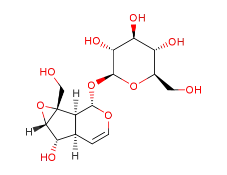 Molecular Structure of 2415-24-9 (Catalpol)