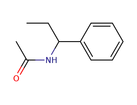 Molecular Structure of 2698-79-5 (Acetamide, N-(1-phenylpropyl)-)