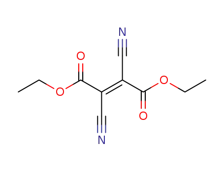 Molecular Structure of 35234-88-9 (DIETHYL DICYANOFUMARATE, 97)