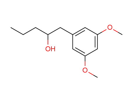Molecular Structure of 185249-84-7 (1,3-dimethoxy-5-(2'-hydroxypentyl)benzene)
