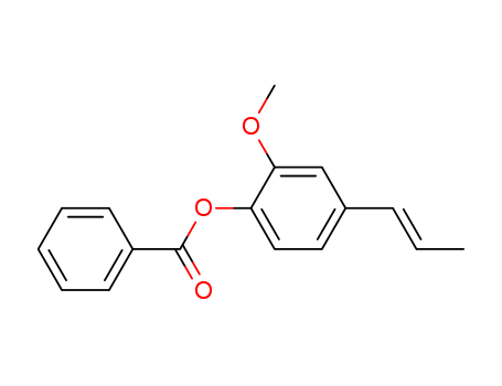 Phenol, 2-methoxy-4-(1-propenyl)-, benzoate