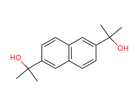Molecular Structure of 24157-82-2 (1,1'-(2,6-Naphthylene)bis(1-methylethanol))