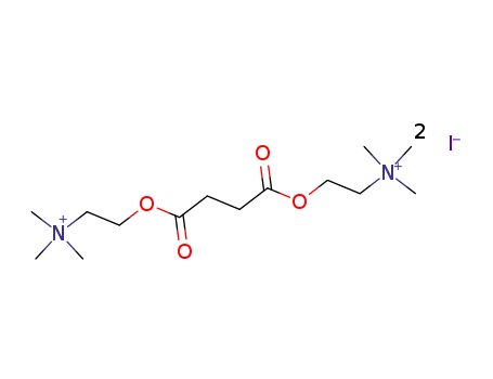 Molecular Structure of 541-19-5 (O,O-SUCCINYLDICHOLINE IODIDE)