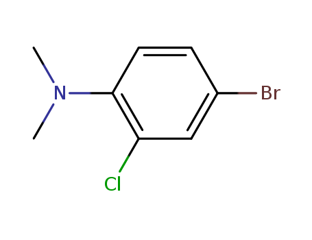 Benzenamine,4-bromo-2-chloro-N,N-dimethyl-