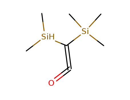 Molecular Structure of 98991-82-3 ((trimethylsilyl)(dimethylsilyl)ketene)