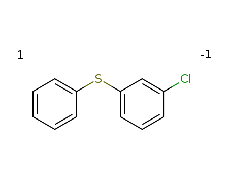 Molecular Structure of 38700-88-8 (3-Chloro-(1,1'-thiobisbenzene))