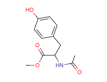 Molecular Structure of 23525-90-8 (Tyrosine, N-acetyl-, methyl ester)