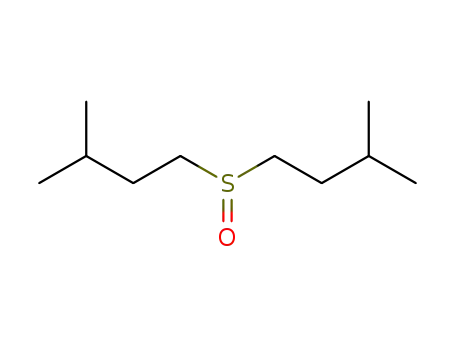 Molecular Structure of 7726-23-0 (1,1'-sulphinylbis[3-methylbutane])