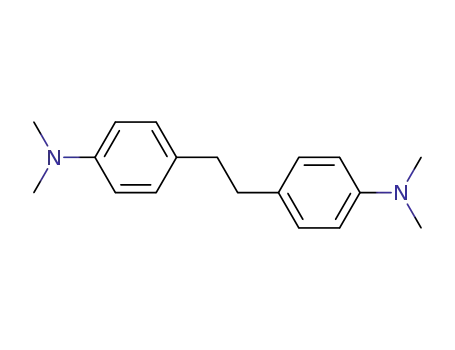 Molecular Structure of 793-08-8 (Benzenamine, 4,4'-(1,2-ethanediyl)bis[N,N-dimethyl-)
