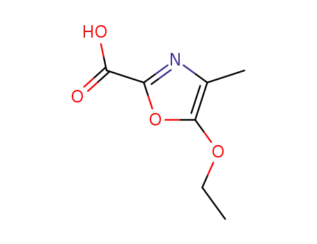 Molecular Structure of 23429-05-2 (4-methyl-5-ethoxy-2-carboxyoxazole)