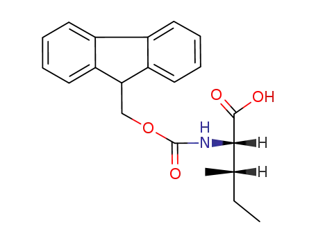 Molecular Structure of 251316-98-0 (Fmoc-L-allo-isoleucine)