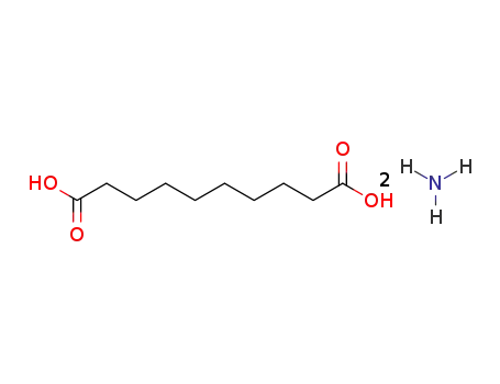 Molecular Structure of 19402-63-2 (Ammonium sebacate)