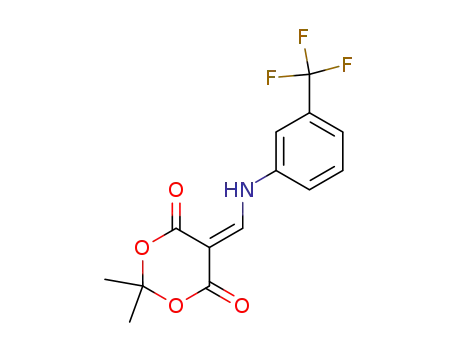 2,2-dimethyl-5-{[(3-trifluoromethylphenyl)amino]methylene}-1,3-dioxane-4,6-dione