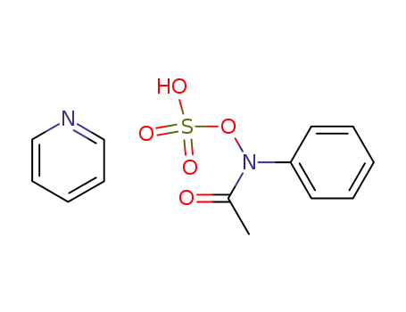 Hydroxylamine-O-sulfonic acid, N-acetyl-N-phenyl-, compd. with
pyridine (1:1)